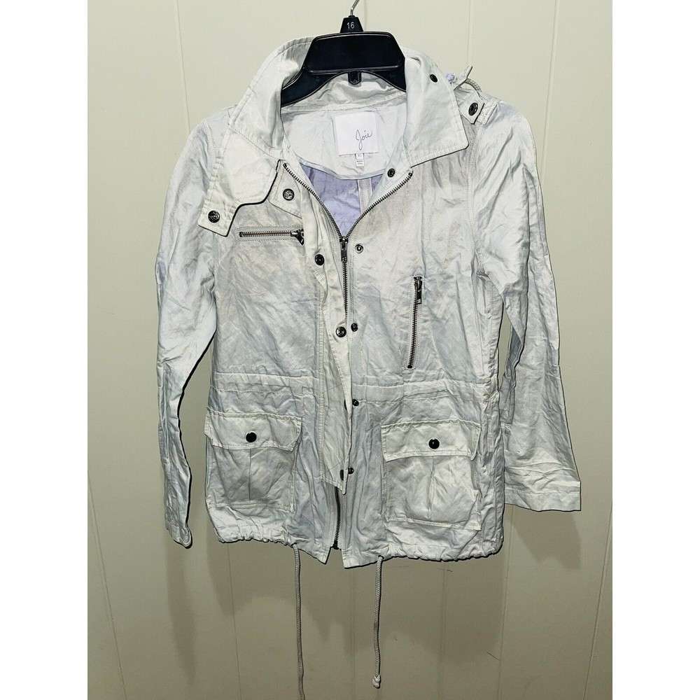 Joie Utility Front Zip Hooded Hiking Outdoor Jacket
